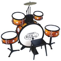 Ударная установка Bontempi Drum Set with Stool (515218) фото №1 — интернет-магазин Desire.md