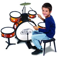 Ударная установка Bontempi Drum Set with Stool (515218) фото №2 — интернет-магазин Desire.md
