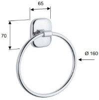 Держатель для полотенец Remer SU 44 фото №2 — интернет-магазин Desire.md