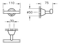 Suport prosop Vitra Matrix (A44584) imaginea #2 — magazin online Desire.md