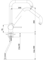 Смеситель для кухни Herz Fresh f32 (UH00147) фото №2 — интернет-магазин Desire.md