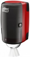 Диспенсер для бумаги Tork M1 Black/Red (658008) фото №1 — интернет-магазин Desire.md