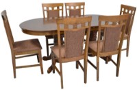 Masă pentru bucătărie pliabilă Evelin HV 31 N Burnish Oak imaginea #4 — magazin online Desire.md