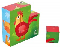 Кубики Hape Farm Animals (E1618A) фото №3 — интернет-магазин Desire.md