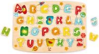 Развивающий набор Hape Alphabet Peg Puzzle (E1505B)