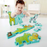 Puzzle Hape 26 Alphabet&Animal Parade (E1627A) imaginea #4 — magazin online Desire.md