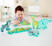 Puzzle Hape 26 Alphabet&Animal Parade (E1627A) imaginea #2 — magazin online Desire.md