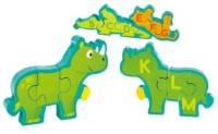 Puzzle Hape 26 Alphabet&Animal Parade (E1627A) imaginea #3 — magazin online Desire.md