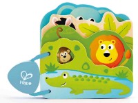 Развивающая книжка для малышей Hape Baby's Wild Animal Book (E0047A)