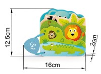 Развивающая книжка для малышей Hape Baby's Wild Animal Book (E0047A) фото №4 — интернет-магазин Desire.md