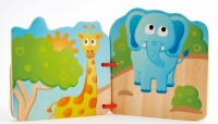 Развивающая книжка для малышей Hape Baby's Wild Animal Book (E0047A) фото №5 — интернет-магазин Desire.md
