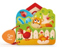 Развивающая книжка для малышей Hape Baby's Farm Animal Book (E0046A)