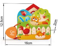 Развивающая книжка для малышей Hape Baby's Farm Animal Book (E0046A) фото №4 — интернет-магазин Desire.md