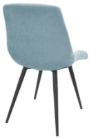 Стул Deco Nicole HN Blue/Legs Black фото №3 — интернет-магазин Desire.md