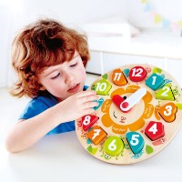 Сортер Hape Chunky Clock Puzzle (E1622A) фото №4 — интернет-магазин Desire.md