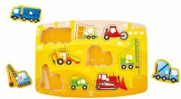Развивающий набор Hape Construction Peg Puzzle (E1407A)