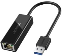Adaptor de rețea Ugreen USB 3.0 Gigabit Ethernet Adapter Black