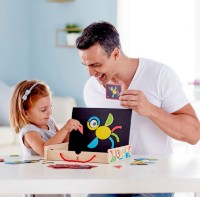 Развивающий набор Hape Magnetic Art Box (E1631A) фото №2 — интернет-магазин Desire.md