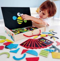 Развивающий набор Hape Magnetic Art Box (E1631A) фото №4 — интернет-магазин Desire.md