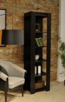 Etajeră Fabrik Home Belford Frasin Negru 55x42x197cm imaginea #3 — magazin online Desire.md