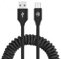 Cablu USB Tellur USB to Micro USB 1.8m Black (TLL155394)