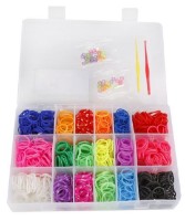 Set benzi elastice pentru bratari multicolore Fidget Toys (620082)