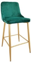 Барный стул Deco Clasic Green/Golden Legs фото №2 — интернет-магазин Desire.md