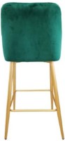Барный стул Deco Clasic Green/Golden Legs фото №3 — интернет-магазин Desire.md
