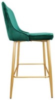 Барный стул Deco Clasic Green/Golden Legs фото №4 — интернет-магазин Desire.md
