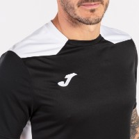 Мужская футболка Joma 101822.102 Black/White M фото №2 — интернет-магазин Desire.md