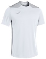 Мужская футболка Joma 101822.211 White/Grey 2XL-3XL фото №1 — интернет-магазин Desire.md