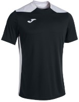 Детская футболка Joma 101822.102 Black/White 2XS