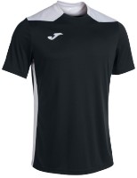 Детская футболка Joma 101822.102 Black/White 6XS-5XS
