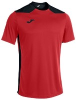 Детская футболка Joma 101822.601 Red/Black 2XS