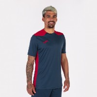 Мужская футболка Joma 101822.336 Navy/Red XL фото №2 — интернет-магазин Desire.md