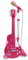 Гитара с микрофоном Bontempi Electronic Guitar with Stage Microphone Pink (245872)