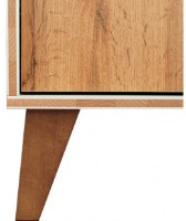 Dulăpior Неман Сканди MH-036-07 Stejar Votan/Alb imaginea #3 — magazin online Desire.md