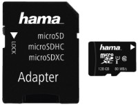 Сard de memorie Hama microSDXC 128GB Class 10 UHS-I + Adapter (124158)