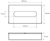 Suport pentru șervețele Bemeta X Crom 102303021 imaginea #2 — magazin online Desire.md