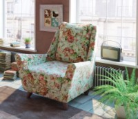 Fotoliu Нижегородмебель&К Дали ТК 209 Фибра 2152/5 Лилии imaginea #2 — magazin online Desire.md