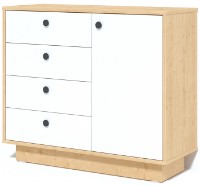 Comodă Fabrik Home Alister Alb Frasin imaginea #2 — magazin online Desire.md