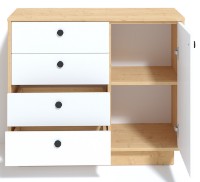 Comodă Fabrik Home Alister Alb Frasin imaginea #3 — magazin online Desire.md