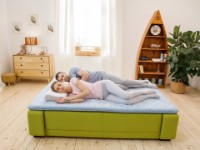 Топпер Dormeo Roll Up Green Tea 140x190 фото №3 — интернет-магазин Desire.md