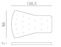 Подушка для мебели Nardi Cuscino Folio Comfort (36300.01.152) фото №4 — интернет-магазин Desire.md