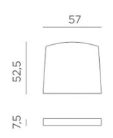 Подушка для мебели Nardi Cuscino Net Relax Grigio (36327.00.163) фото №3 — интернет-магазин Desire.md