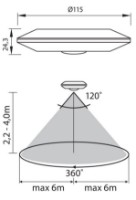 Senzor de mișcare Vivalux VIV003783 imaginea #2 — magazin online Desire.md