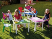 Bancă pentru copii Nardi Aladino Lime (40046.12.000) imaginea #3 — magazin online Desire.md