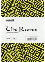 Caiet Axent The Runes A5/128p Yellow (8452-08-A) imaginea #1 — magazin online Desire.md