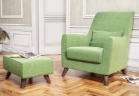 Пуф Нижегородмебель&К Эрика ТП 231 Зеленый фото №4 — интернет-магазин Desire.md