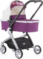 Коляска Chipolino 3in1 Emotion White/Flowers (KKEM02103WF) 
